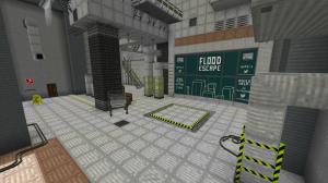 Download «Flood Escape» map for Minecraft